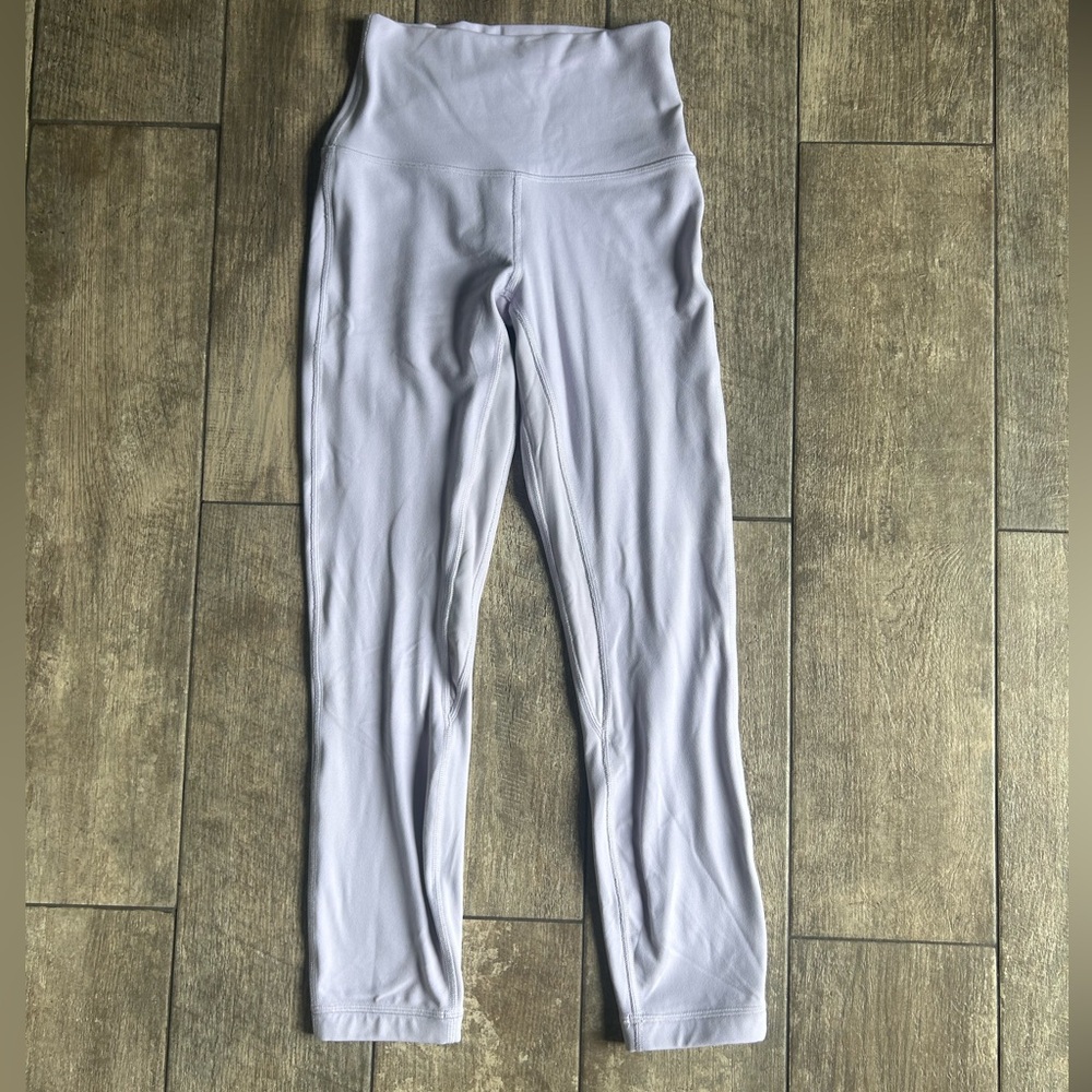 Lavender Color Lulu Lemon Leggings
